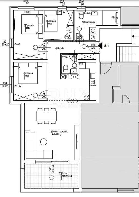 šibenik, vodice - stan s5 u novogradnji na odličnoj lokaciji - slika 16