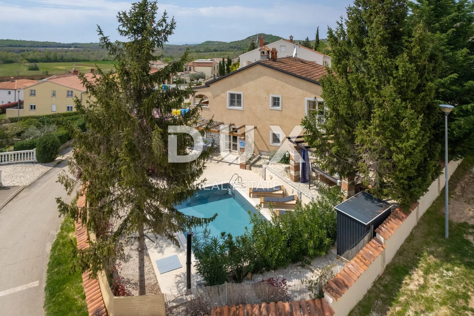 istra, poreč - tradicionalna kamena vila s bazenom - slika 38