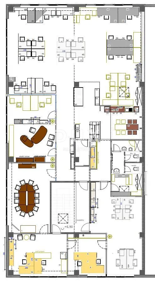 rijeka, kastav - poslovni prostor / uredski prostor 368 m2, modernije uređen!!! - slika 24