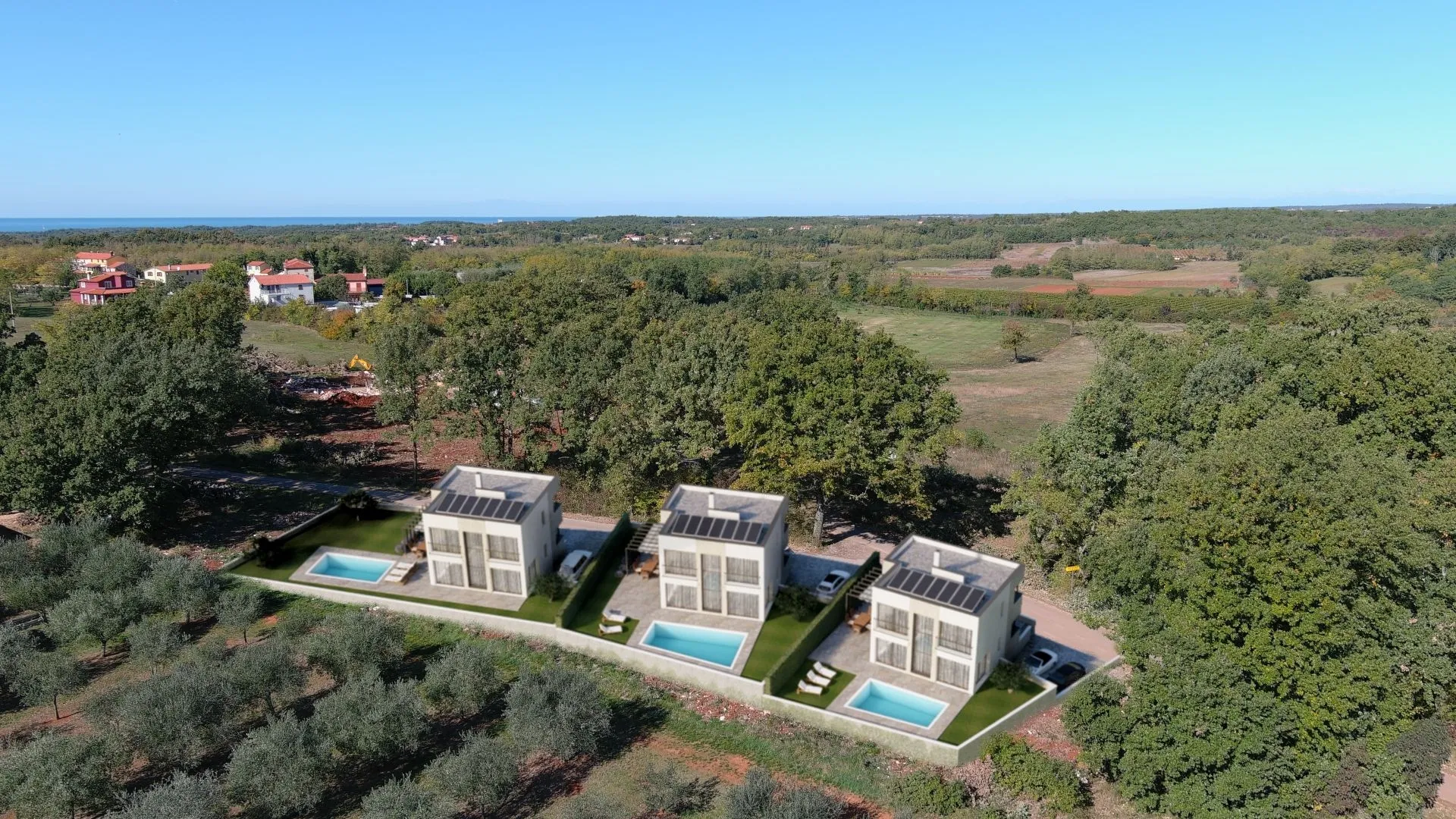 istra, brtonigla - moderna pametna vila s bazenom - slika 11