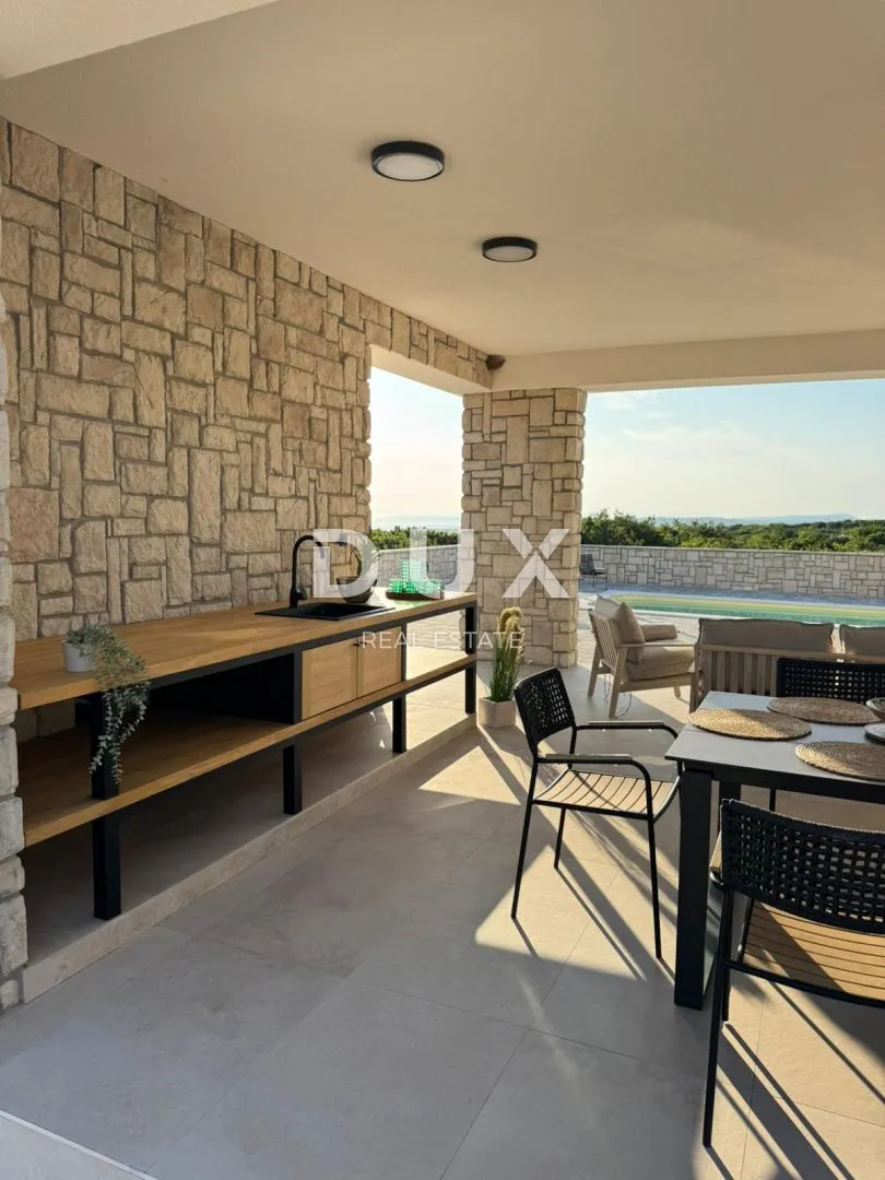 otok pag, kolan - vila 200m2 s bazenom + okoliš 400m2 - slika 14