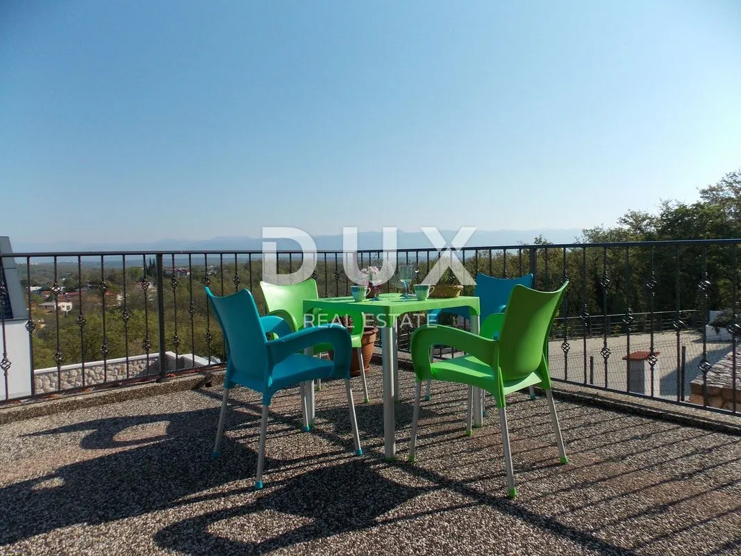 OTOK KRK, NJIVICE - Apartmanska kuća s panoramskim pogledom na more - Njivice, Omišalj