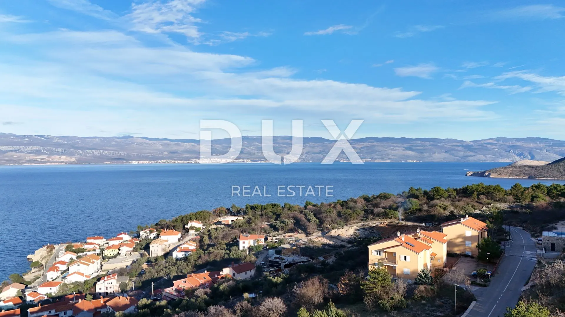 otok krk, vrbnik - građevinsko zemljište s projektom luksuzne zgrade - slika 3