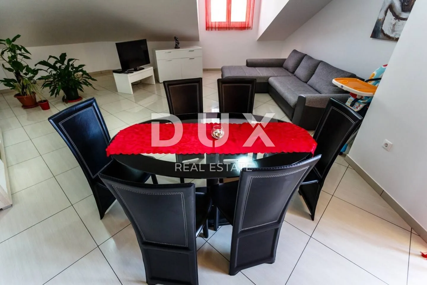 otok krk, vrbnik - apartman 95 m2 sa pogledom na more - slika 5