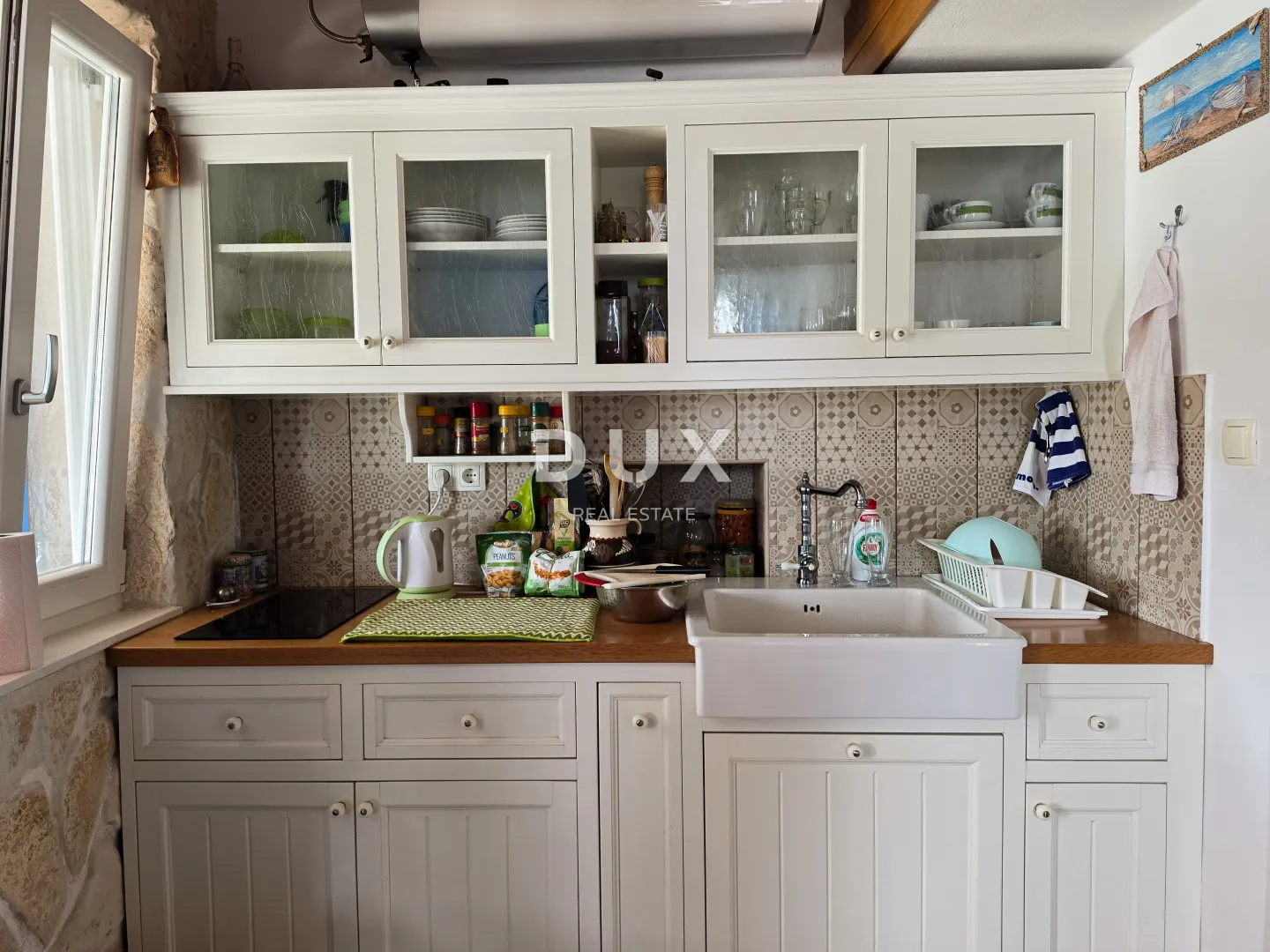 mali lošinj, punta križa, kamena kuća, prvi red do mora - slika 8
