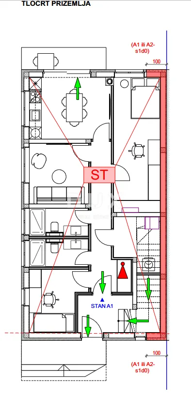 zagreb, resnik - građevinsko zemljište s projektom i dozvolom - slika 12