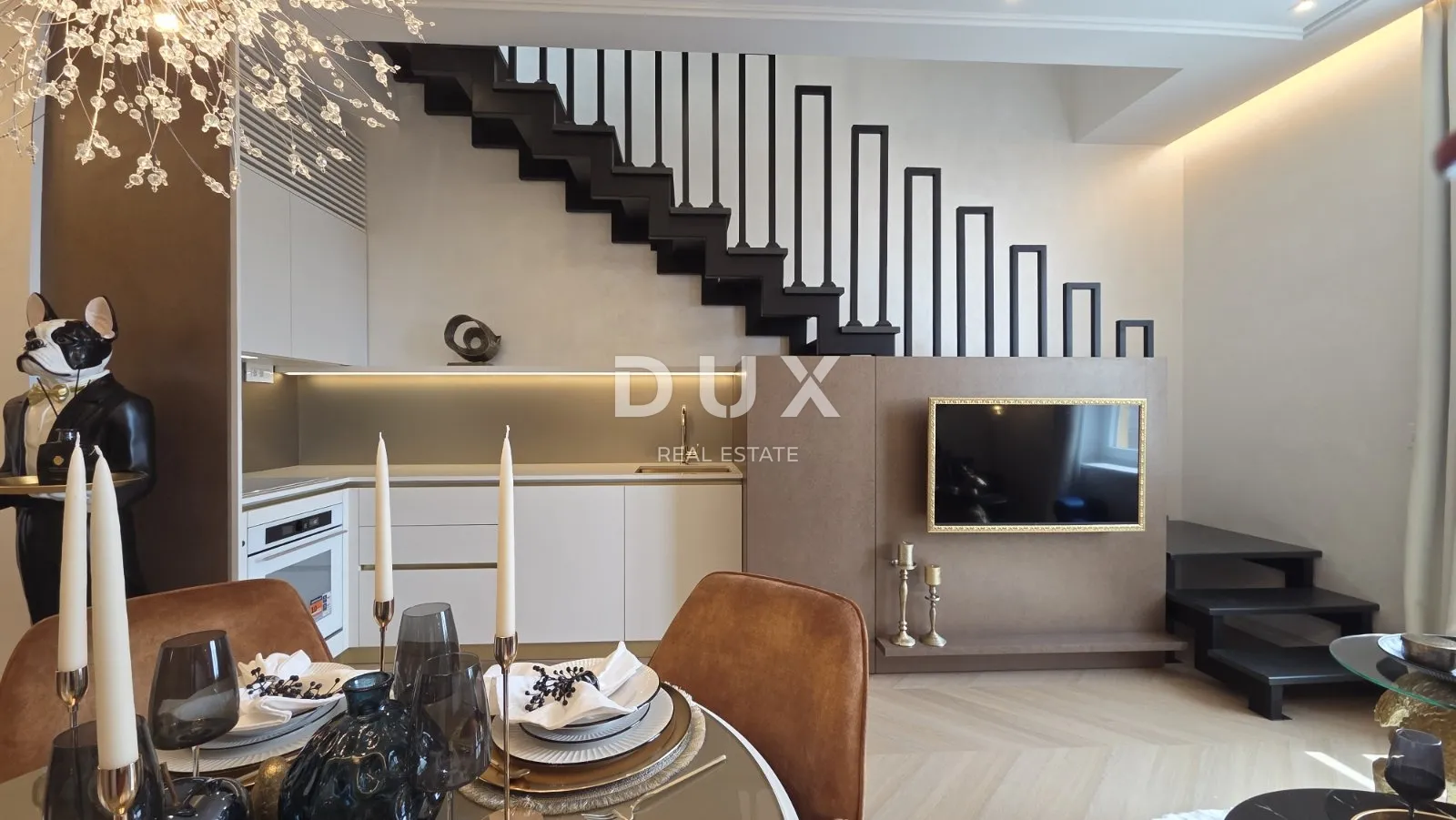 opatija, centar - luksuzni dvoetažni stan u povijesnoj vili, 86m2 - slika 7