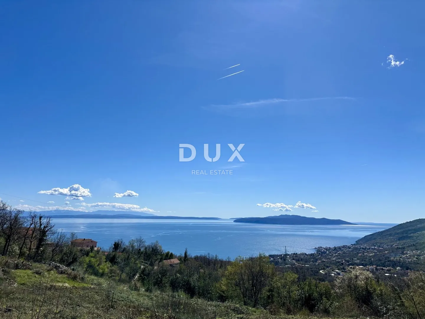 OPATIJA, IČIĆI, POLJANE - građevinsko zemljište 5000m2 s 4 GRAĐEVINSKE DOZVOLE:!!! s panoramskim pogledom na more - Poljane, Opatija