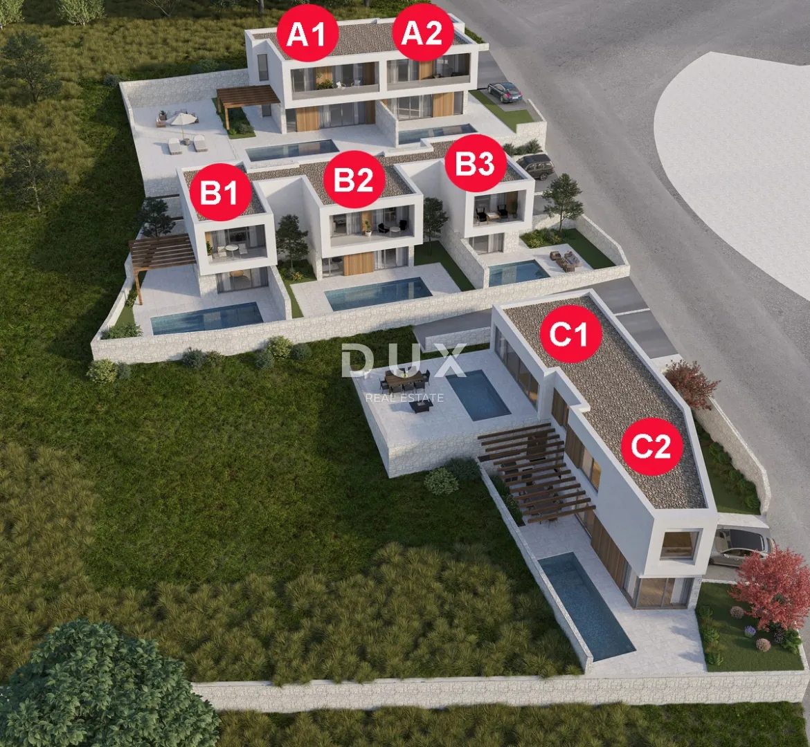 crikvenica - moderna vila s bazenom i panoramskim pogledom - slika 9