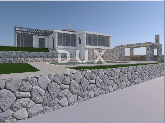 otok krk, njivice - samostojeća kuća prvi red do mora - slika 2