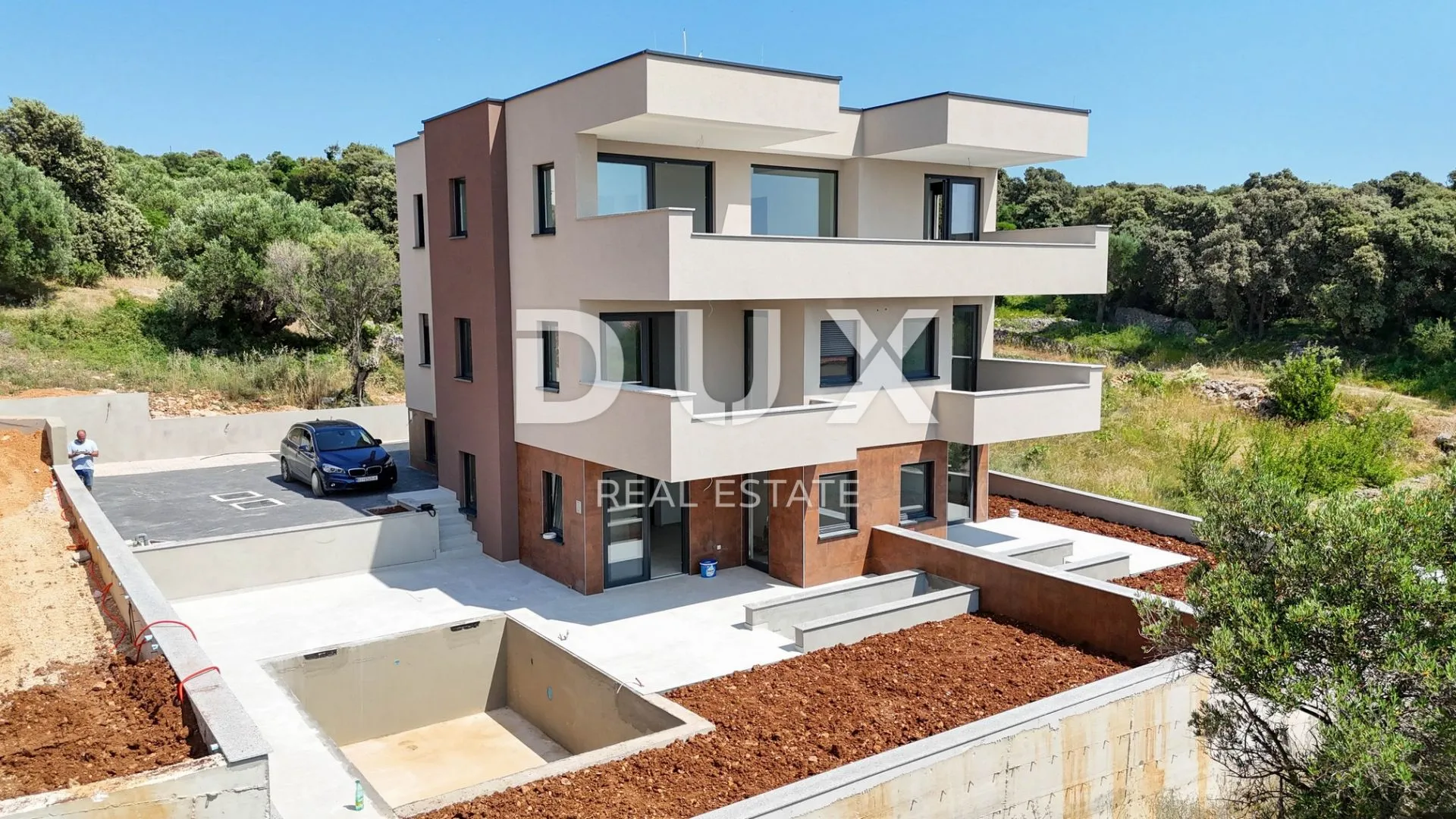 novalja, jakišnica - luksuzan stan s bazenom i vrtom, 123m2 - slika 6