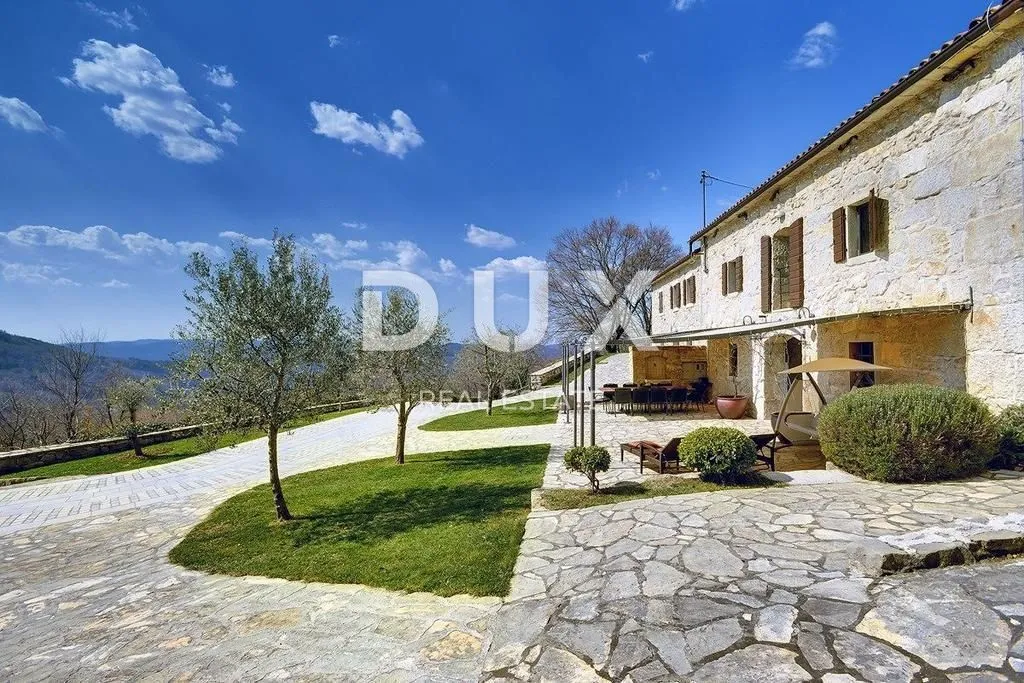istra, lupoglav - kamene vile u rustikalnom stilu s panoramskim pogledom - slika 8