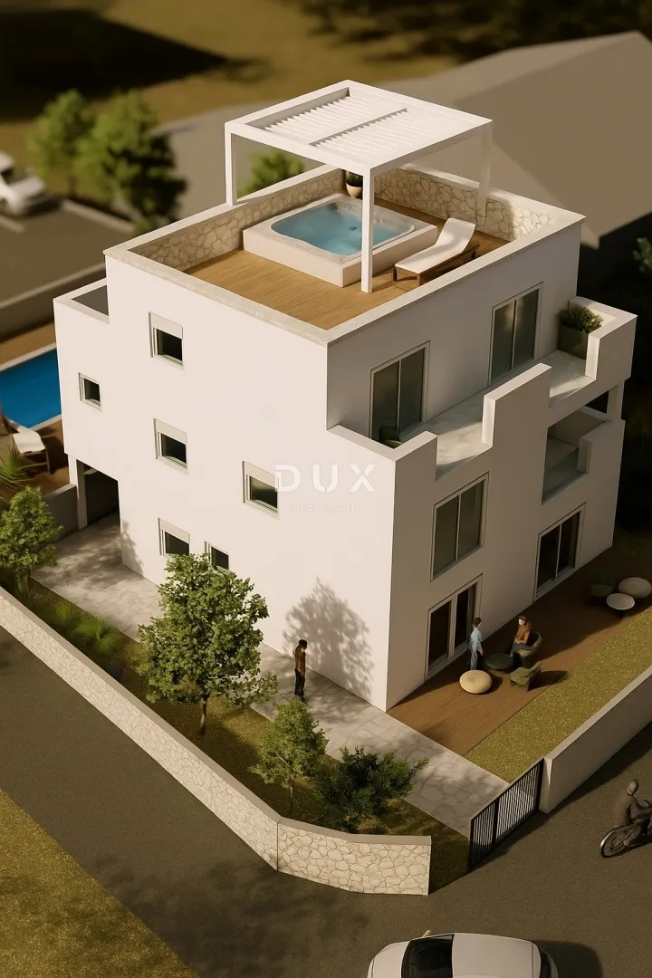 otok pag, grad pag - ekskluzivni penthouse 290m od plaže - slika 7