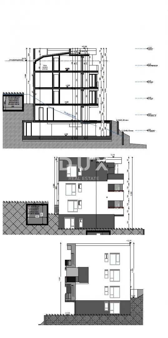 opatija, centar- stan 180.97m2 db+4s s panoramskim pogledom na more- 2.kat- stan 202 - slika 21