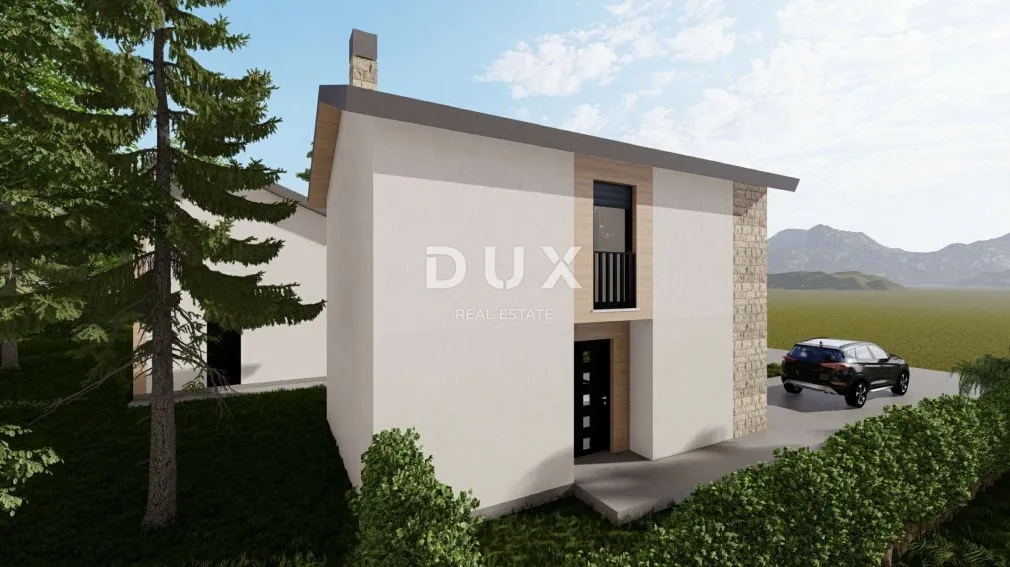 gorski kotar, vrbovsko, severin na kupi - započeta gradnja kuće 102m2, prilika za investiciju - slika 4