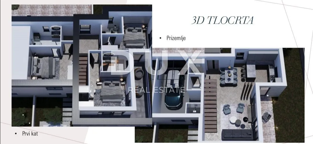 istra, medulin - moderna duplex kuća sa bazenom! - slika 9