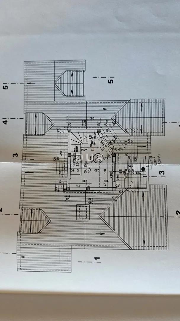 vodice, obrove, vila, 291,76 m2, tri etaže, dvorište - slika 45