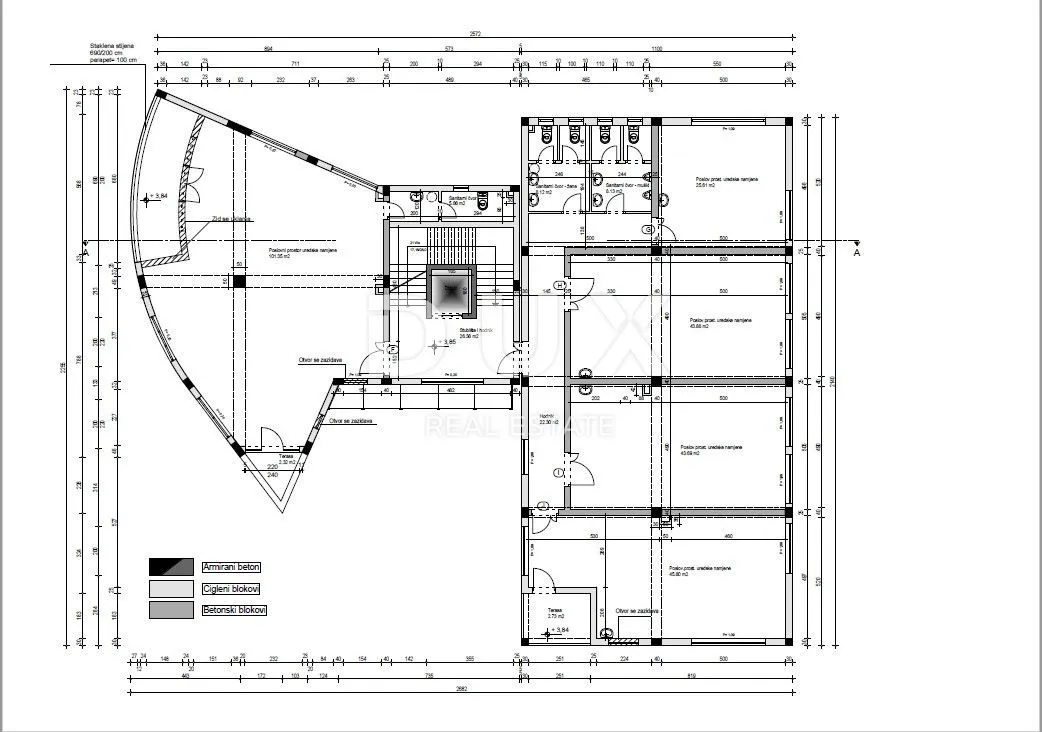 rovinj - poslovna zgrada 1472m2 + okoliš 1683m2 - slika 9