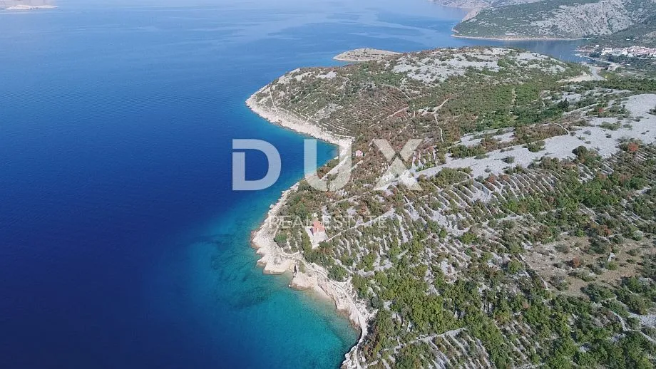 rastovača - stinica građevinski teren za 14300m2 za apartmane / hotel / - kig 30% - kis 80%. - slika 5