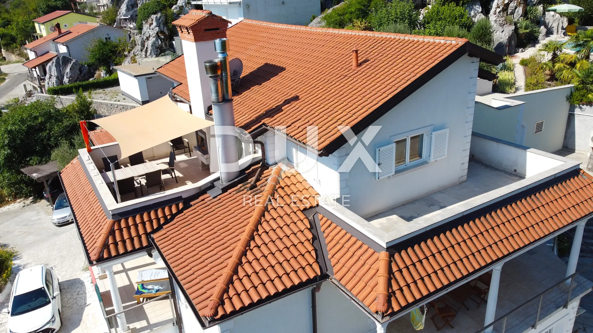 opatija, lovran - penthouse s bazenom, okućnicom i panoramskim pogledom - slika 38