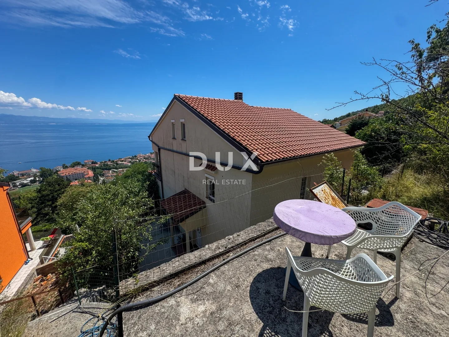 opatija, lovran - samostojeća kuća s garažom i panoramskim pogledom na more, prilika - slika 16