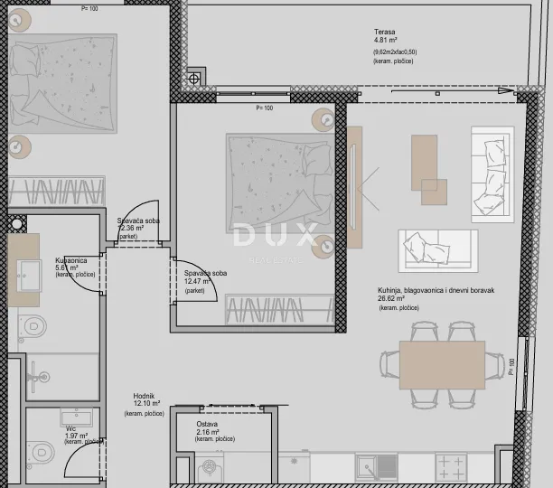istra, poreč - suvremeni stan 2s+db u novom projektu, blizu mora, mogućnost finaciranja kreditom - slika 2
