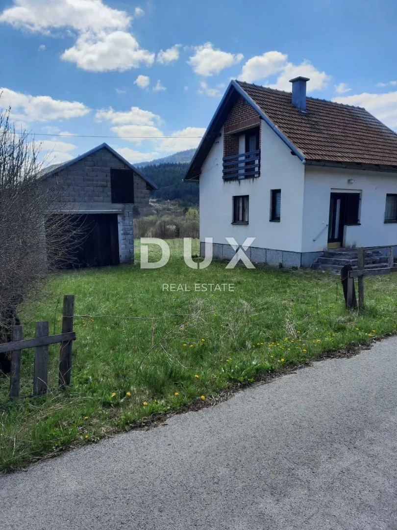 ogulin, lička jesenica - kuća u prirodi + zemljište!!! - slika 6
