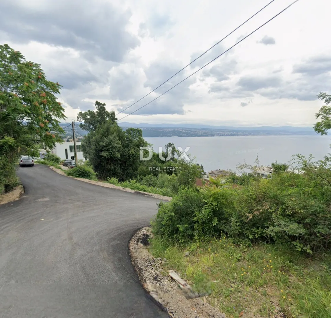 opatija, centar, zemljište, 529 m2, ucrtana stara kuća 70 m2 - slika 3