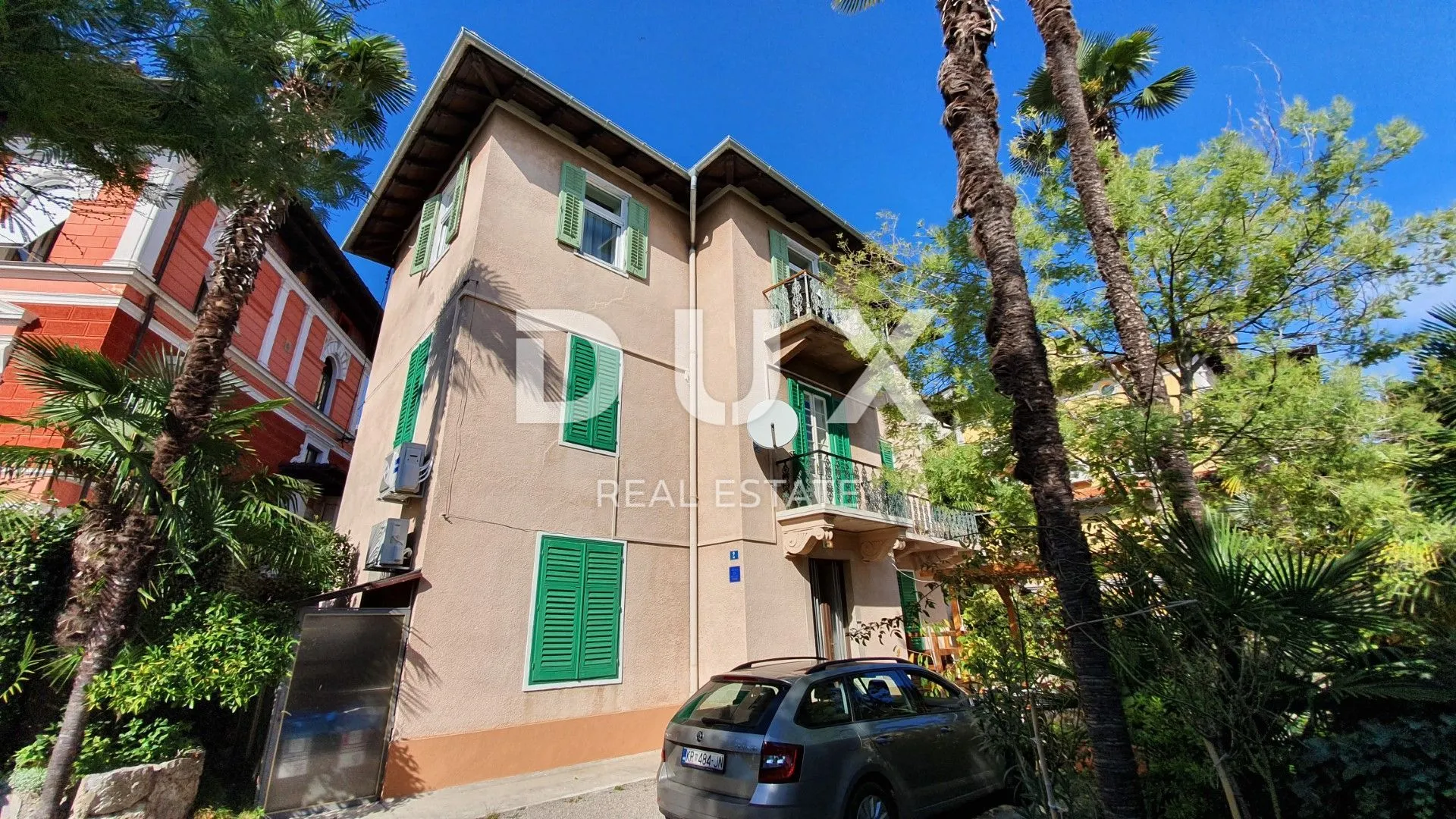 opatija, centar - dvoetažni stan u povijesnoj vili samo 50 metara od mora u centru opatije, parking - slika 22