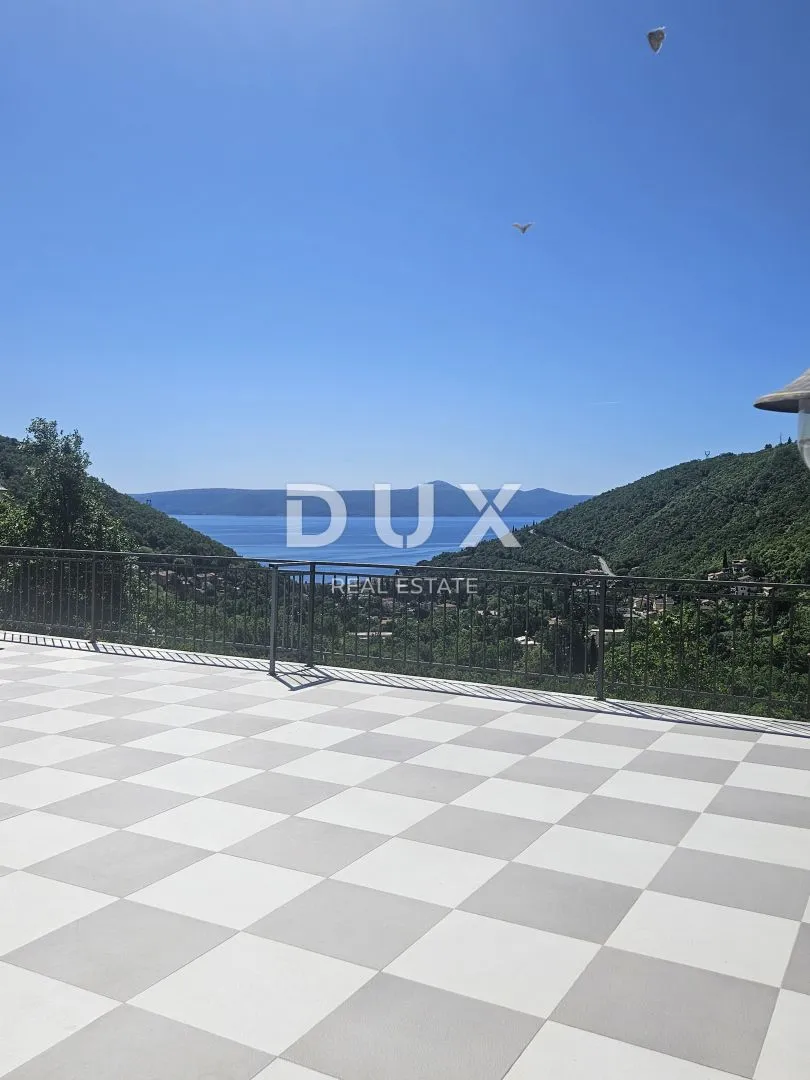 opatija, mošćenička draga - kuća 190m2 s pogledom na more + okoliš 3500m2 - slika 3