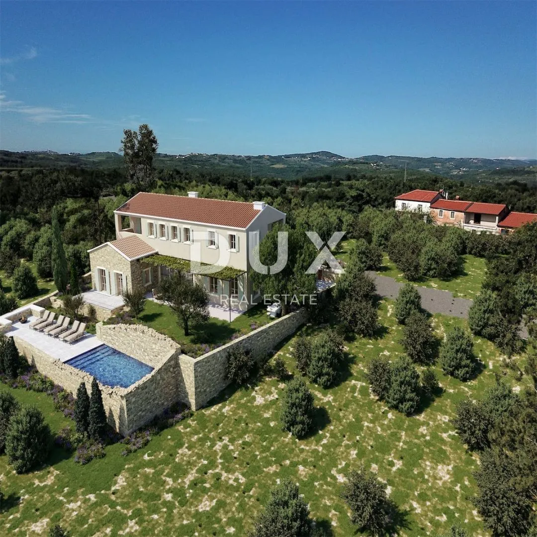 istra, brtonigla - idilična kamena vila sa wellnesom i pogledom na more - slika 2