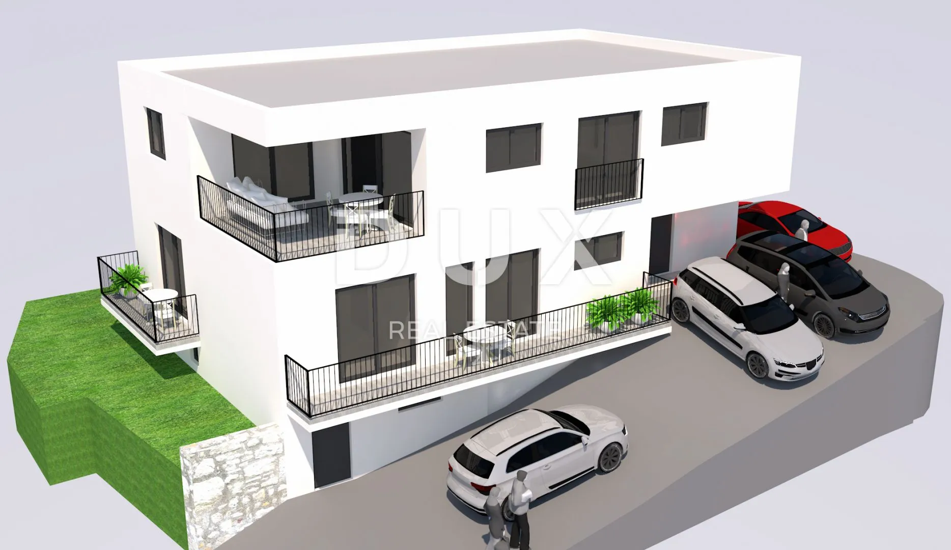 otok rab, banjol - penthouse s pogledom na more i 4 zvonika - slika 4