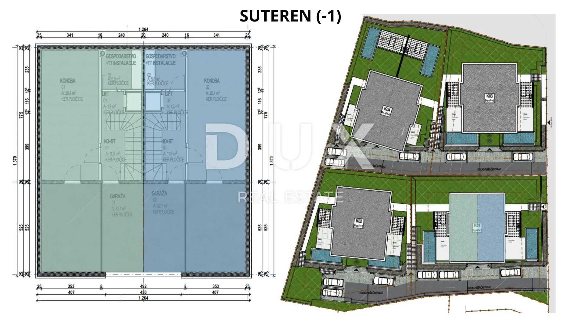 kostrena - stan s bazenom, garažom, liftom i pogledom na more - slika 9