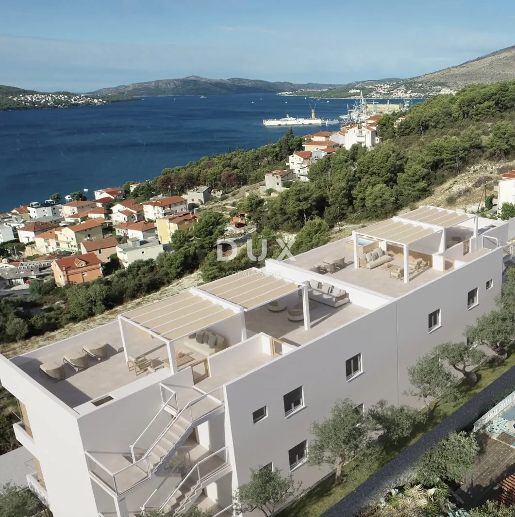 DALMACIJA, ČIOVO – Dvosoban stan u prizemlju s lođom na atraktivnoj lokaciji - Žedno, Trogir