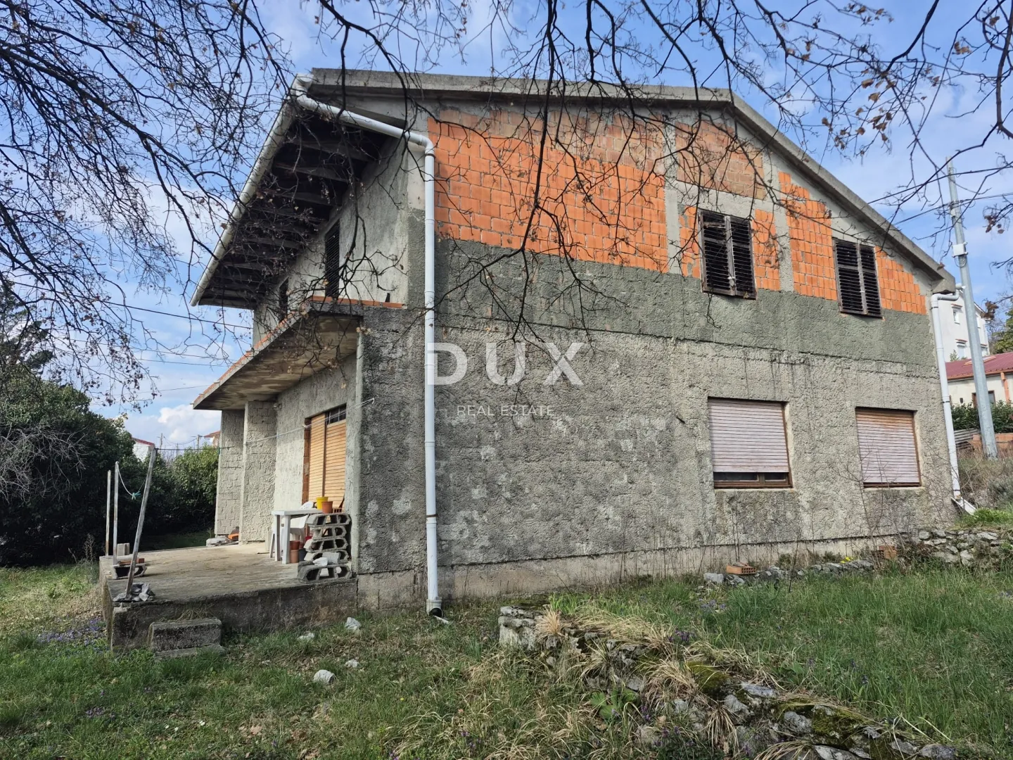 rijeka, donja drenova - samostojeća kuća 220m2 s okućnicom - slika 1