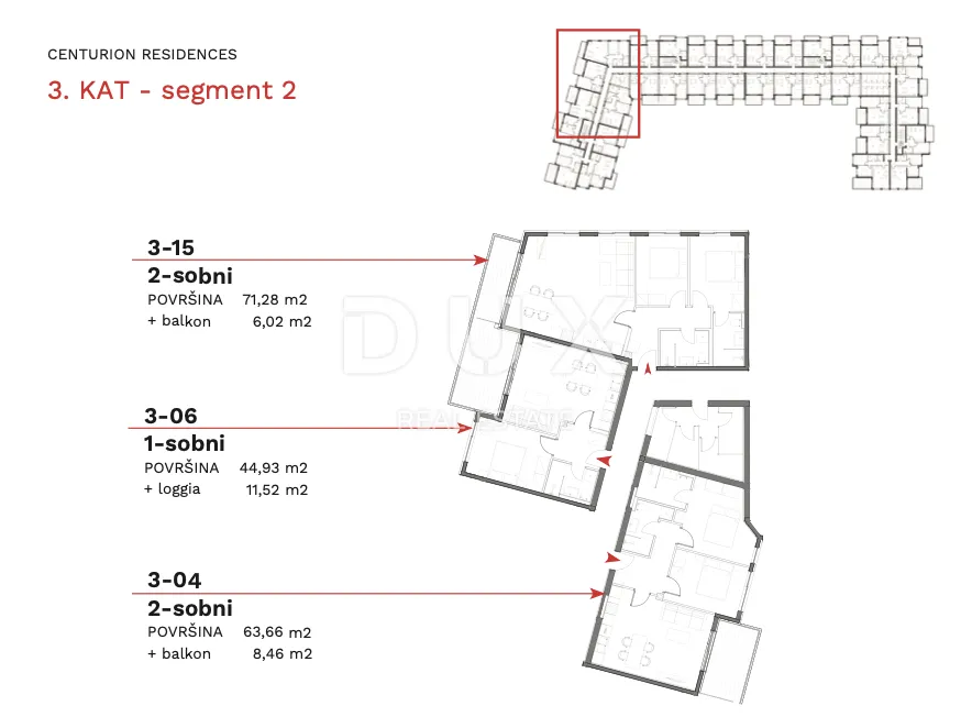 istra, umag - vrhunski 2s+db s balkonom u novogradnji - slika 11