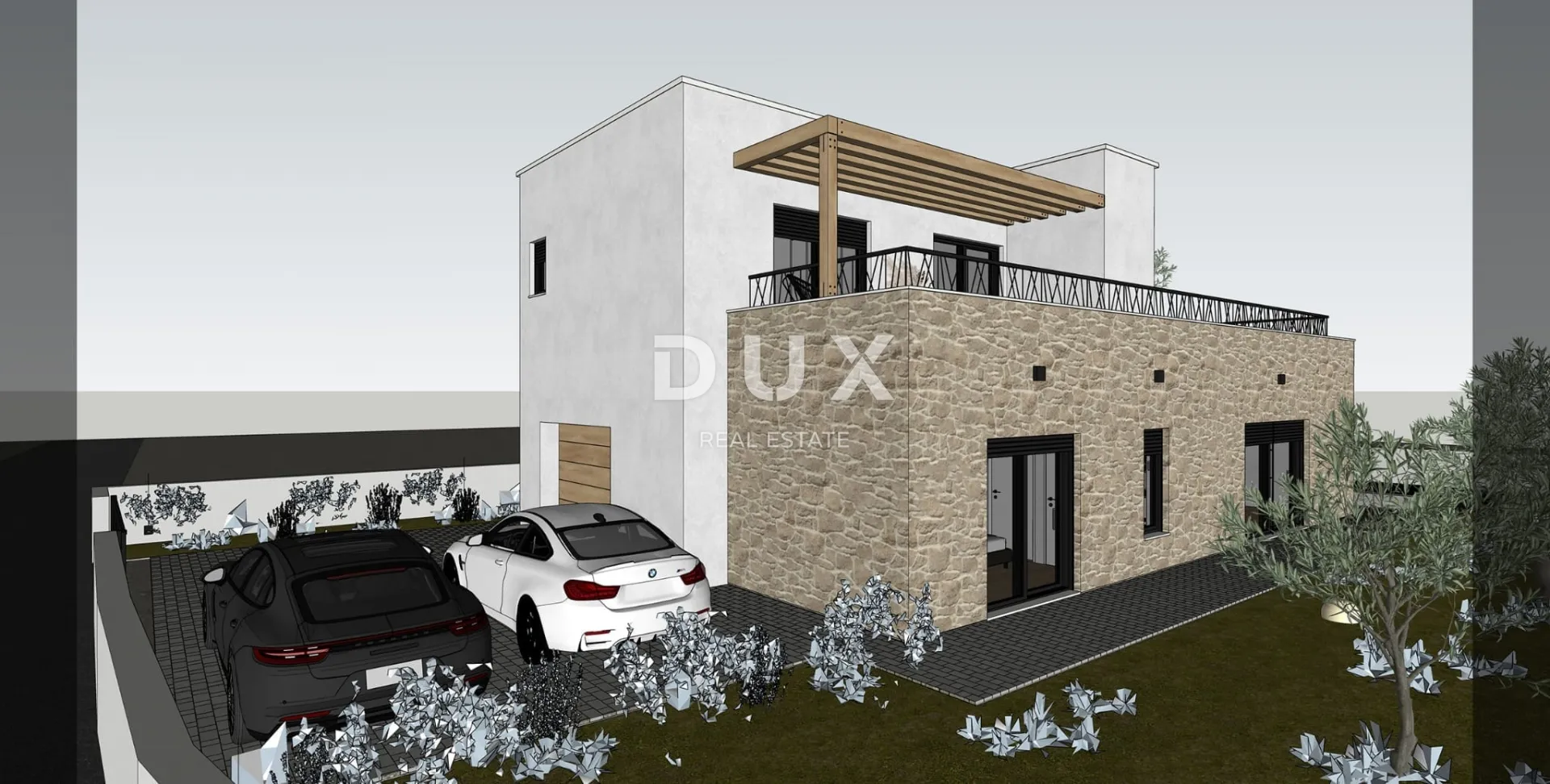 šibenik, vodice – samostojeća moderna vila s bazenom u izgradnji - slika 8