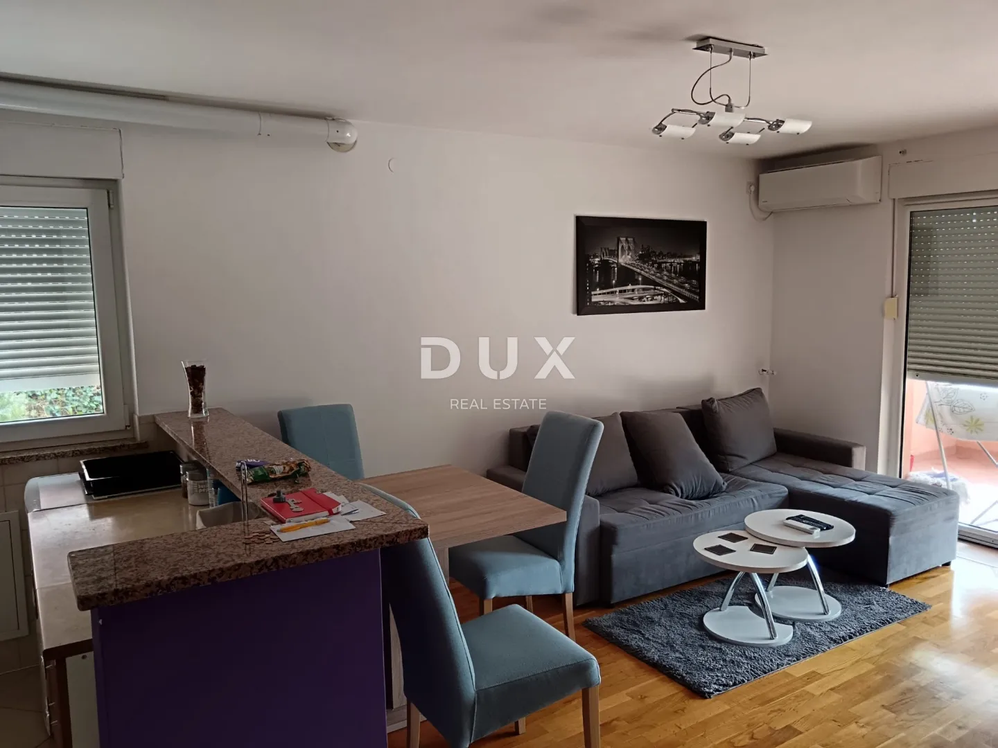pehlin, marinići - stan 60m2, db+2s, prizemlje s pogledom na more - slika 3