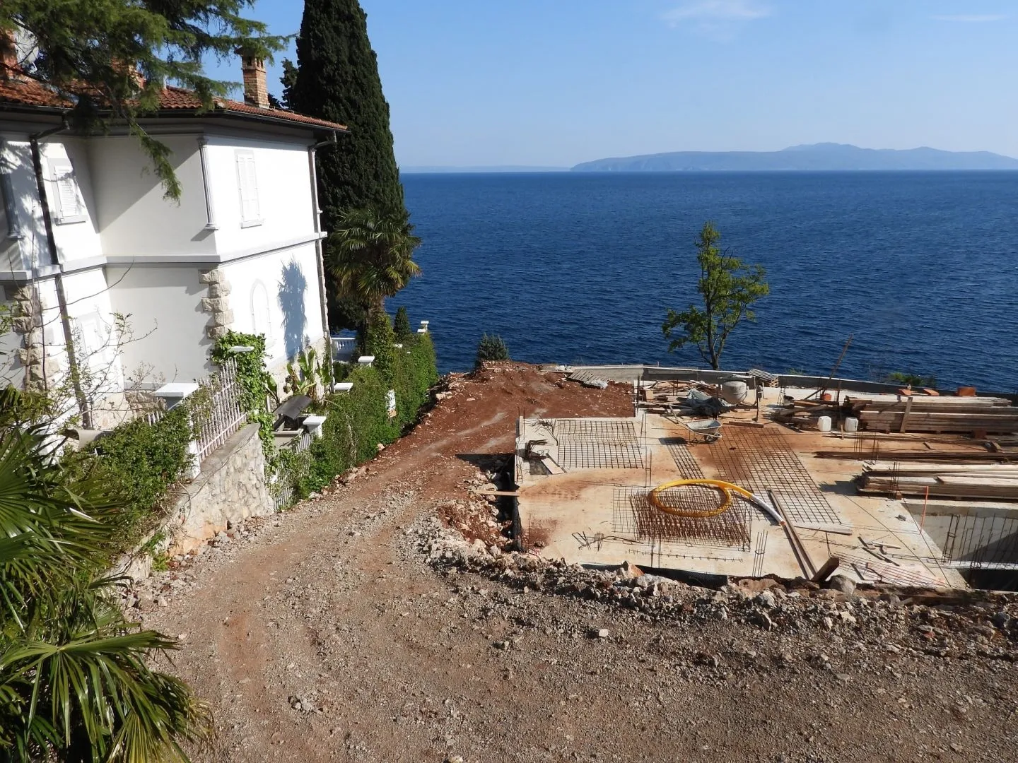 opatija, medveja- građevinsko zemljište 1773m2, 1. red do mora!! i s građ. dozvolom za hotel/ boutique hotel/ motel/ apartmane/ ville/ kuće za iznajmljivanje - odmor s bazenom - slika 20