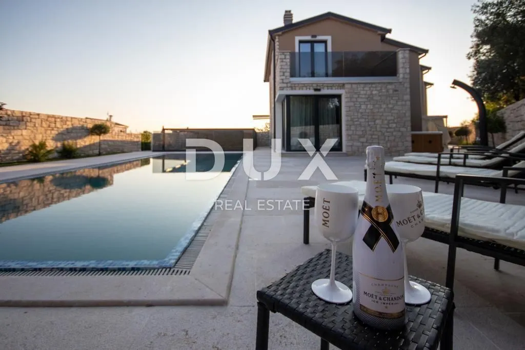 istra, nova vas, luksuzna dvojna vila, 146.42 m2, bazen, terasa - slika 13
