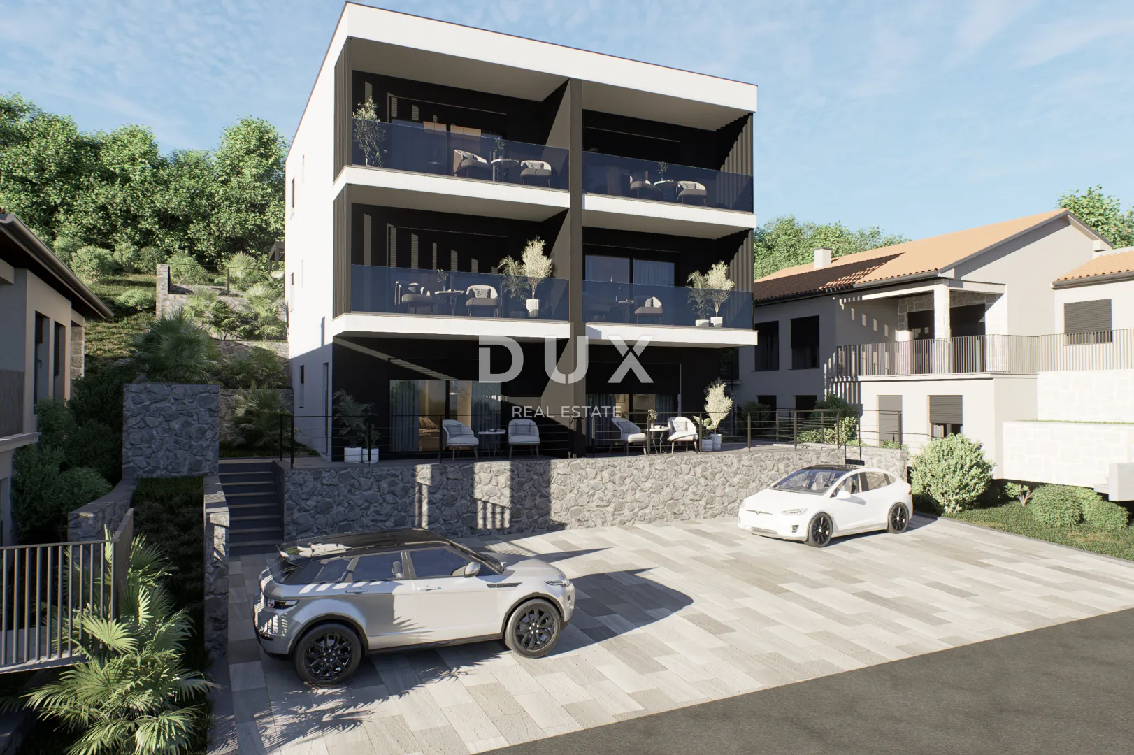 krk, omišalj, jednosobni stan, 50 m2, drugi red do mora - slika 6