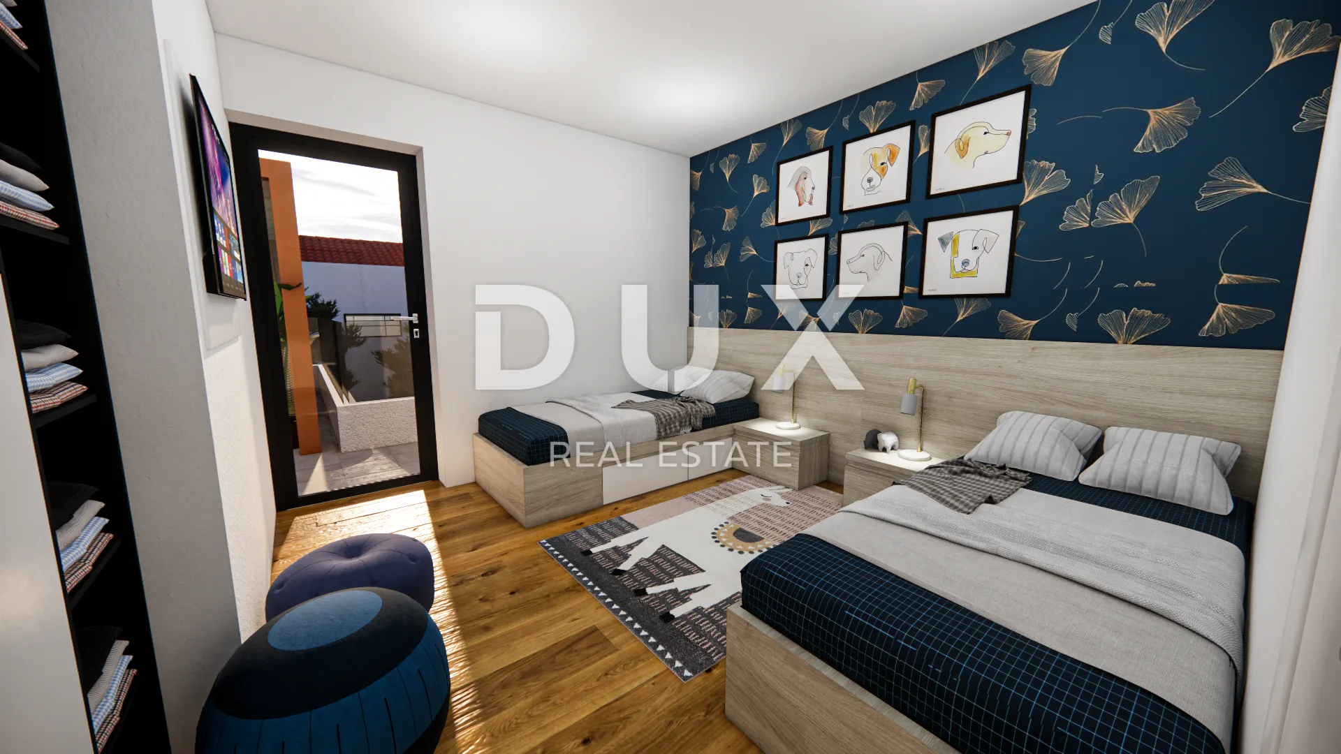 zadar, rtina - projekt s dozvolama za gradnju 6 luksuznih vila - slika 12