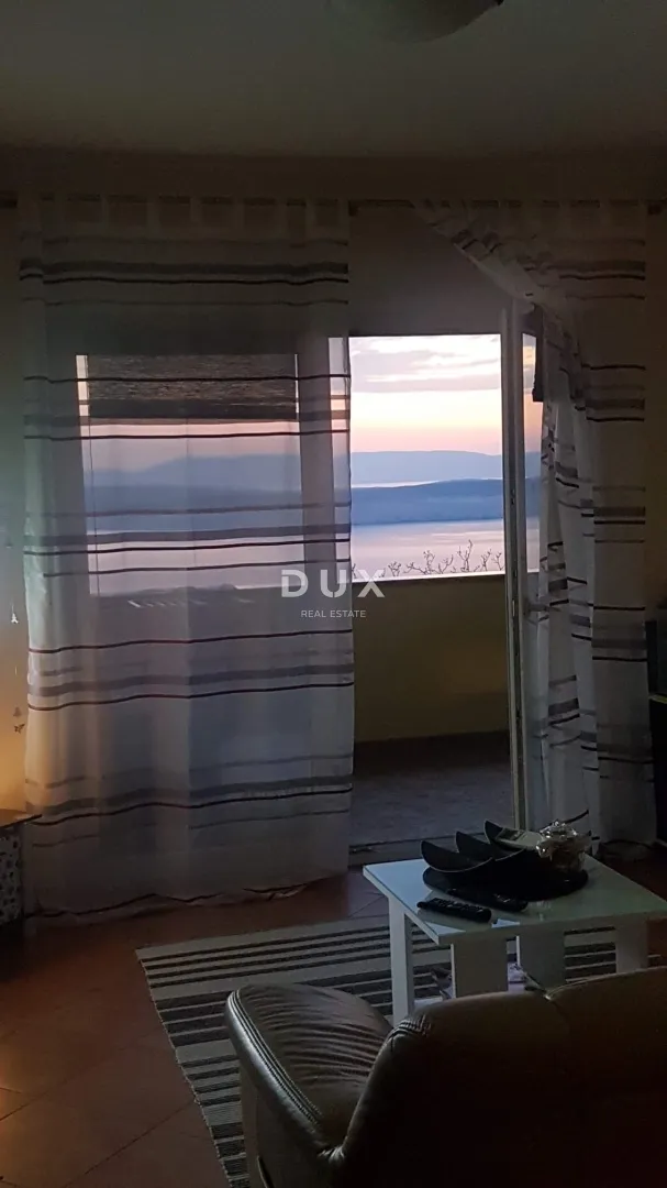 crikvenica, dramalj - dvosoban stan s terasom i otvorenim pogledom na more - slika 2