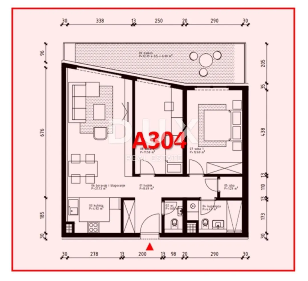 istra, poreč - penthouse 120m2, novogradnja 800m od mora! - slika 8
