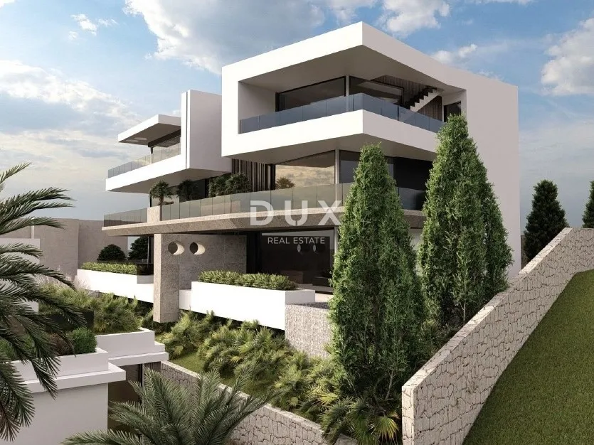 opatija, ičići, dvosobni stan, 112 m2, bazen, 100m od mora - slika 4