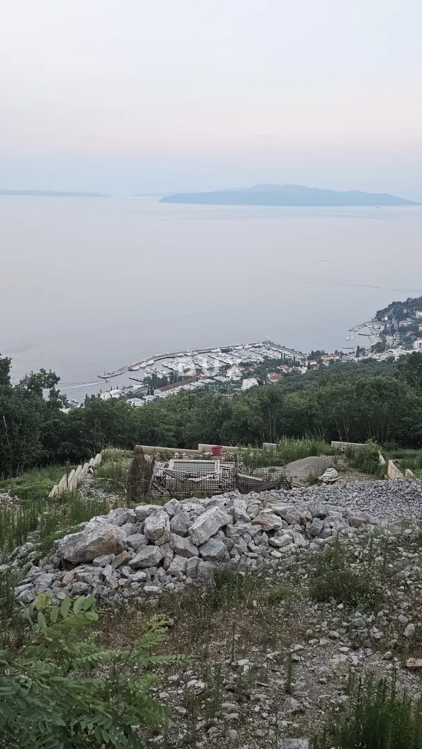 opatija, veprinac, građevinsko zemljište, 1.686 m2, dozvola - slika 4