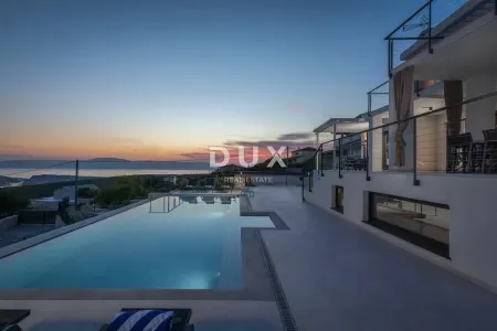 crikvenica, šmrika - luksuzna vila s bazenom i predivnim pogledom na more - slika 5