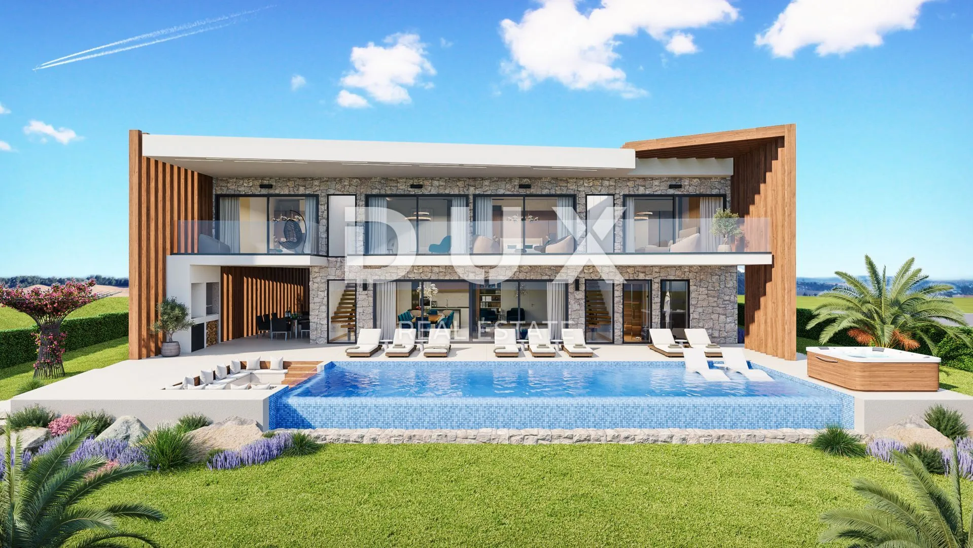 istra, kaštelir vrhunska vila s pogledom na more! - slika 4