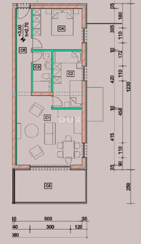 omišalj, njivice - novogradnja 66 m2 + okućnica 54 m2 - slika 23