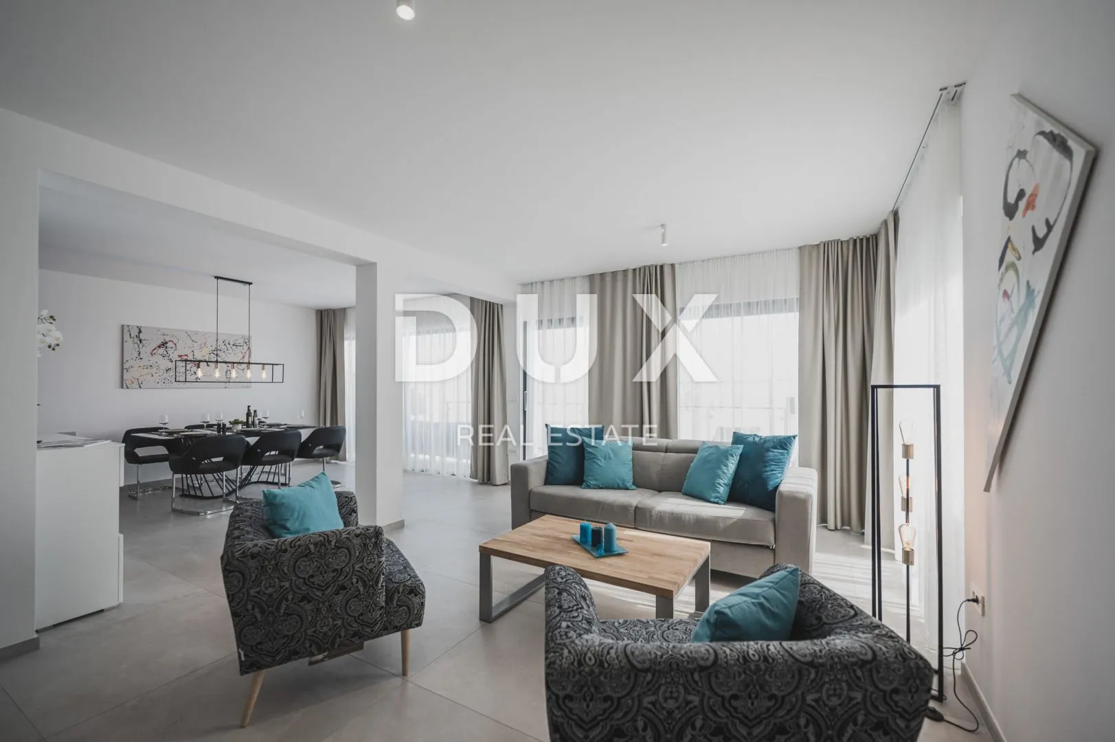 opatija, lovran, liganj - stan u vili s bazenom 120m2+terasa 27m2s panoramskim pogledom na more + okoliš 105m2 - slika 4
